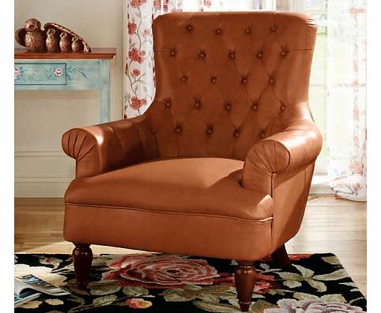 Canterbury Tan Leather Chair