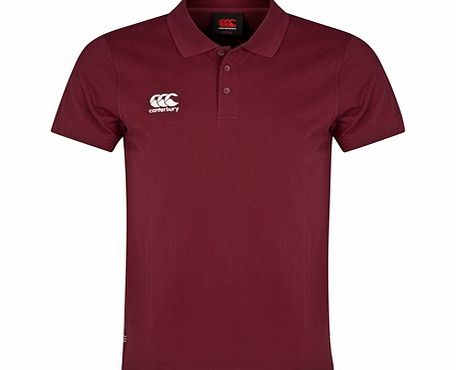 Canterbury Waimak Polo Shirt Red `E53 2768 B02