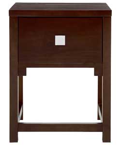 canton Bedside Chest - Dark Walnut