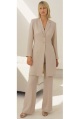 CANVAS crepe two-piece trouser suit