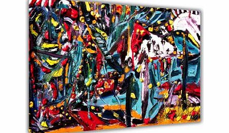 Canvas It Up PREMIUM LARGE CANVAS PRINTS WALL ART MULTI COLOURED ABSTRACT OIL PAINTING REPRINT LANDSCAPE PHOTOS PRINT PICTURE HOME DECOR ROOM DECORATION