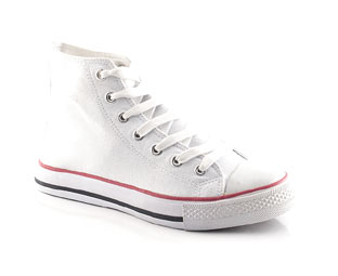 Canvas Lace Up Boot - Junior