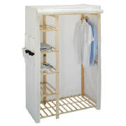 Canvas wardrobe