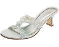 CANVAS womens knot mules