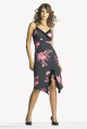womens latino-style print dress
