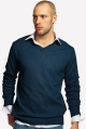CAPE POINT cotton v-neck sweater