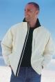 CAPE POINT funnel-neck harrington jacket
