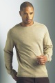 merino blend crew-neck sweater
