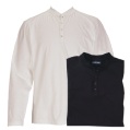 CAPE POINT pack of two long-sleeved grandad tops