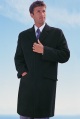 CAPEPOINT fly-front overcoat