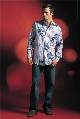 mens floral stripe shirt