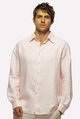 CAPEPOINT mens long-sleeved linen shirt