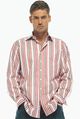CAPEPOINT mens long-sleeved striped shirt