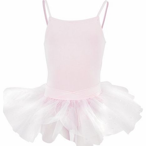9814C PINK Camisole Tutu Dress Intermediate Age 6 - 7 Years