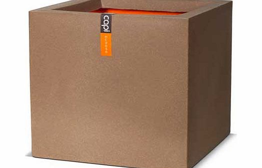 Capi Tutch Camel Square Planter - 30cm