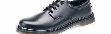 Capps Globe Trotters LH151 High Quality Mens Black Smooth Leather Gibson Safety Shoe With Steel Toe Cap (UK 9/EURO 43)