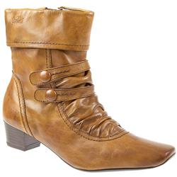 Caprice Female Caprice25302 Leather Upper Leather Lining in Black