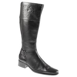 Caprice Female Caprice25522-23 Leather Upper Leather Lining in Black, Black Multi