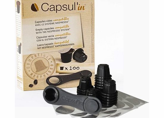Buy Online Cheap CapsulIn Coffee Capsules For Nespresso � Refillable Coffee Capsule For Nespresso � Machines Alternative - Make Bio Lungo Fairtrade Pure Origin Grand Crus Capsules Yourself!