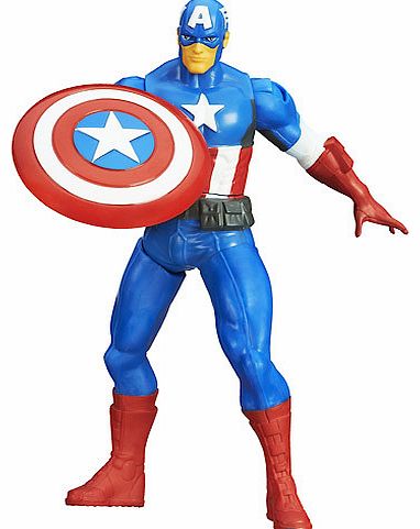 Captain America Marvel Avengers Battlers - Captain America Figure