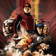Captain Scarlet Explosion Poster