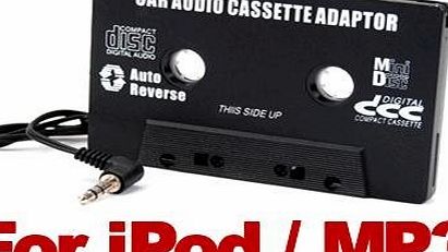 Car Audio Cassette 3.5mm Jack Adaptor iPod / MP3