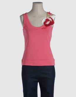 CARACTERE ARIA TOP WEAR Sleeveless t-shirts WOMEN on YOOX.COM
