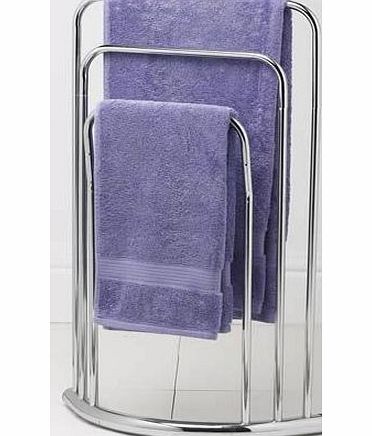 Caraselle Bow Fronted 3 Rail Towel Stand from Caraselle