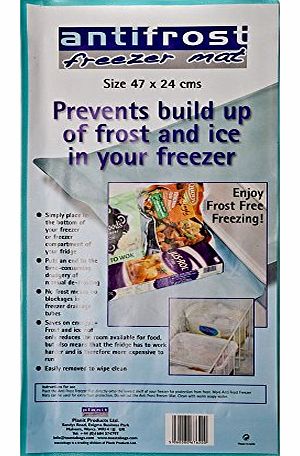 Caraselle Pack of 10 Anti Frost Freezer Mats. Enjoy Frost Free Freezing. 47x24cm