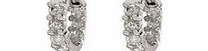 Carat 1934 Silver-tone 16 crystal earrings