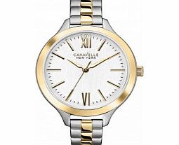 Caravelle New York Ladies Carla Two Tone Steel