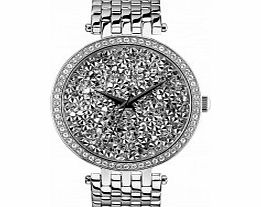 Caravelle New York Ladies Silver Steel Bracelet