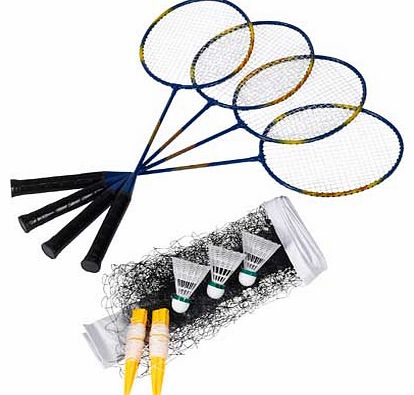 Carbrini 4 Person Badminton Set