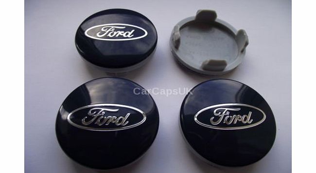 CarCapsUK SET OF 4 FORD ALLOY WHEEL CENTRE CAPS... 54MM