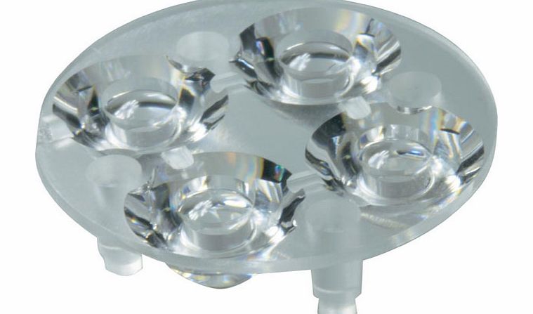 Carclo 10621 Narrow Spot Water Clear Square 4