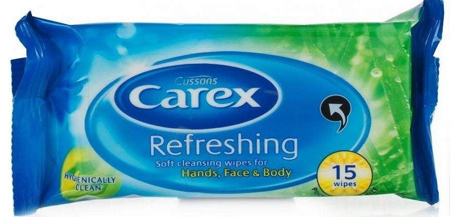 Carex Refreshing Soft Cleansing Wipes