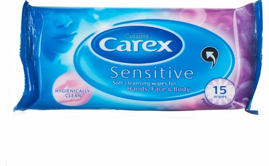 Carex Sensitive Soft Cleansing Wipes