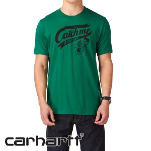 T-Shirts - Carhartt Thief T-Shirt - Fern