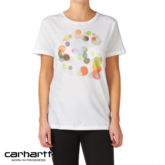 Carhartt Womens Carhartt Pastel T-Shirt - White