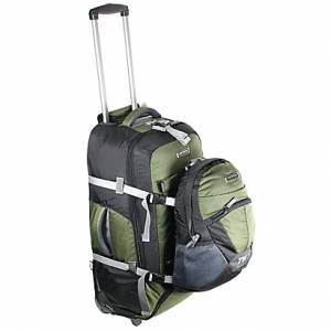 Caribee Fast Track 75 Rucksack (Black/Olive)