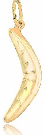 Carissima Gold Carissima 9ct Yellow Gold Boomerang Charm Pendant