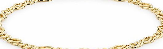 Carissima Gold Carissima 9ct Yellow Gold Celtic Bracelet 18cm/7``