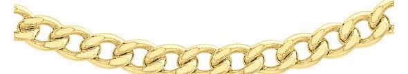 Carissima 9ct Yellow Gold Curb Chain 25cm/22``
