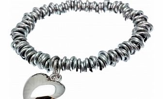 Carlo Gioielliere Heart Bracelet CBR-090SB