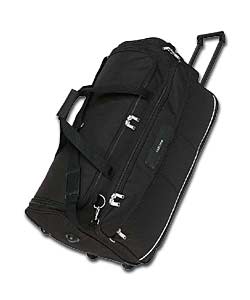 CARLTON Black Roller Holdall