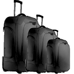 Carlton Trolley Set Groove 55 / 68 / 76 cm   FREE Travel