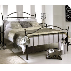 York 6FT Superking Metal Bedstead