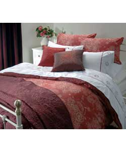 Carmen King Size Duvet Cover Set - Red