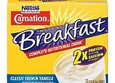 Carnation Breakfast Essentials Classic French Vanilla,10 Packets,1.26oz Each