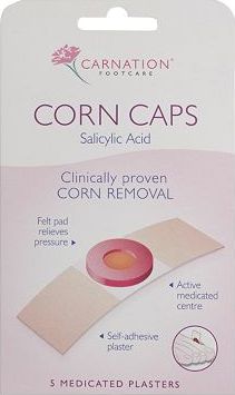 Carnation, 2041[^]10004347 Corn Caps - 5 Medicated Plasters
